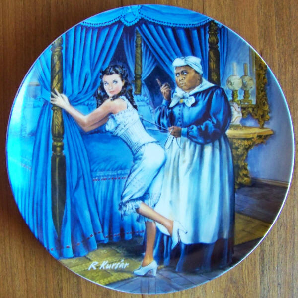 Gone With The Wind Plate 5 front