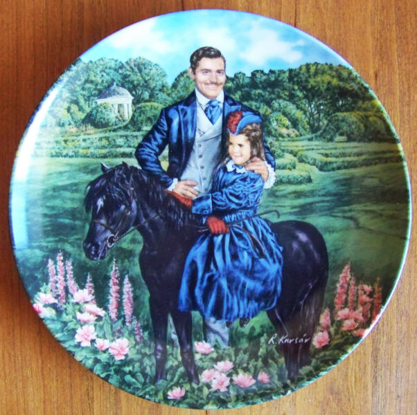Gone With The Wind Plate 8 front