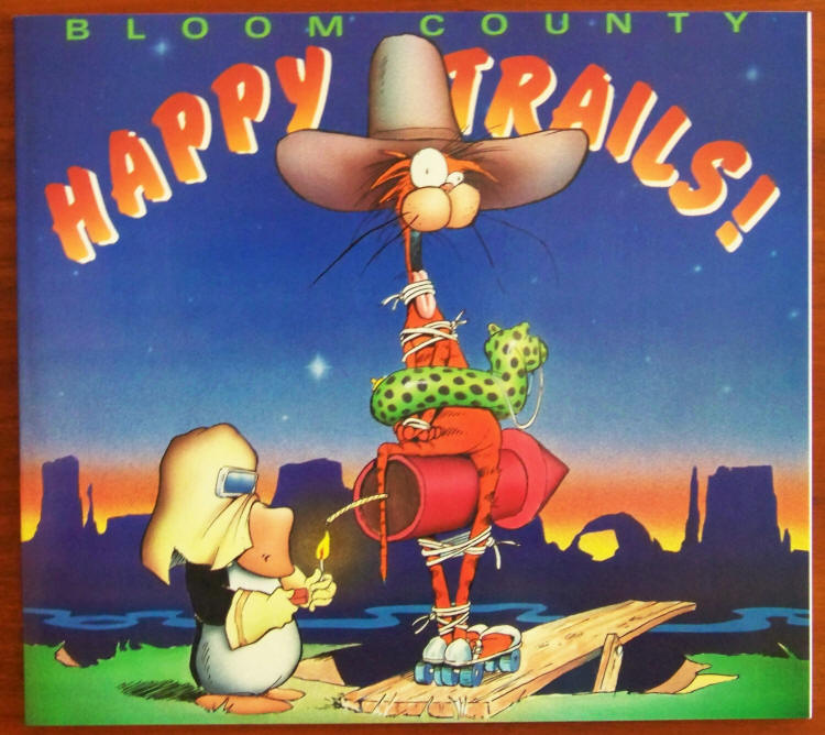Bloom County Happy Trails front cover