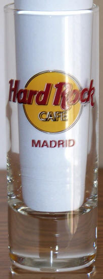 Hard Rock Cafe Madrid Shot Glass
