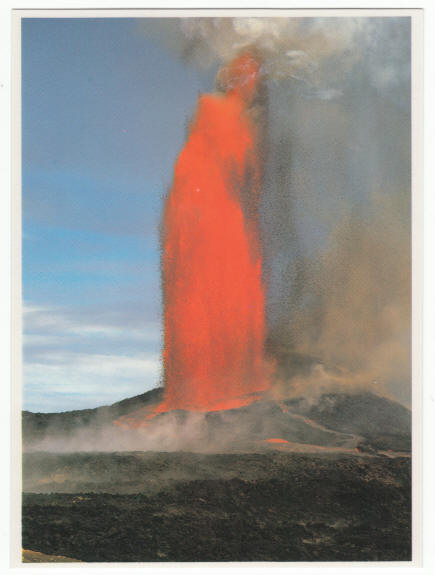 Hawaii Volcanoes National Park Post Card