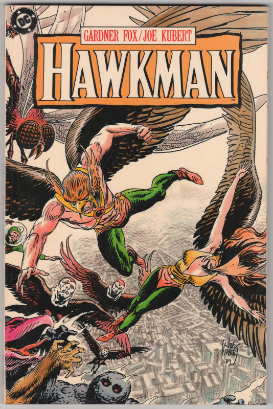 Hawkman by Gardner Fox Joe Kubert front cover