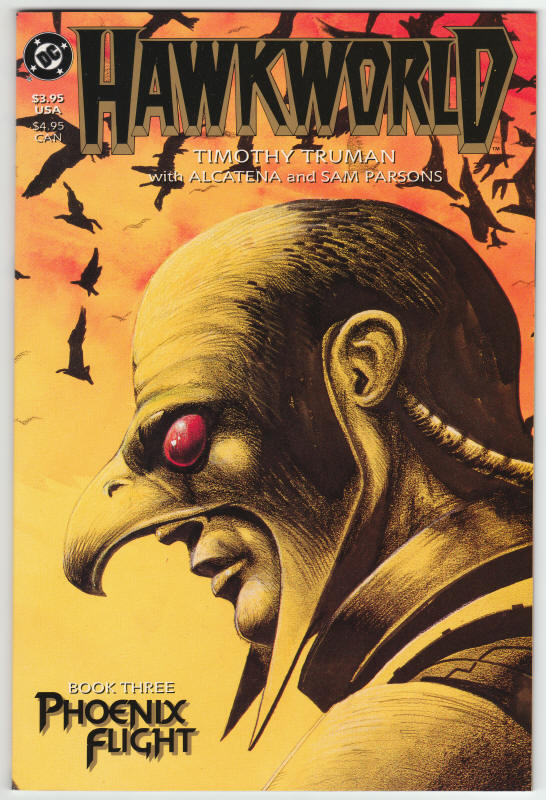 Hawkworld #3 front cover
