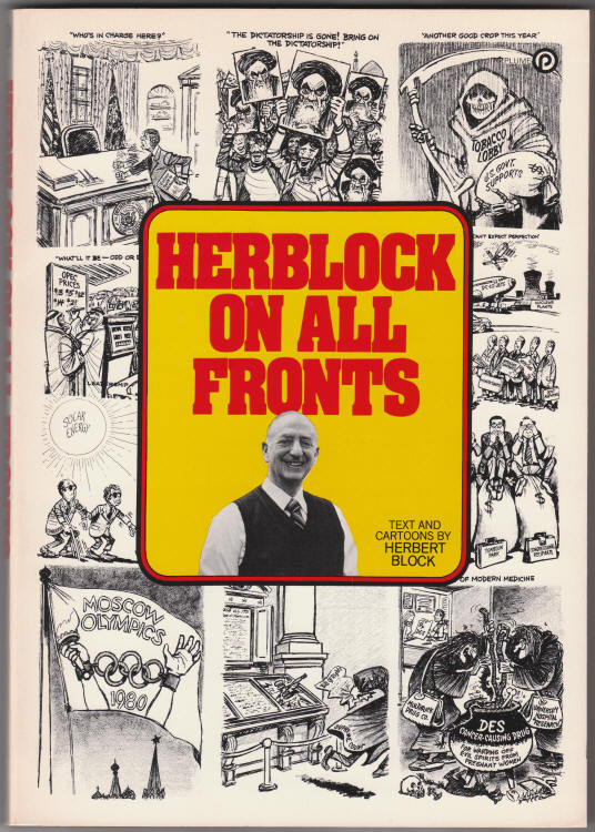 Herblock On All Fronts front cover