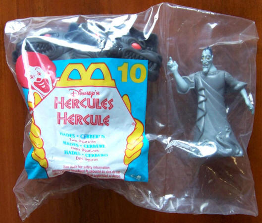 McDonalds Hercules Hades Cerberus Toys