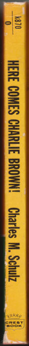 Here Comes Charlie Brown spine