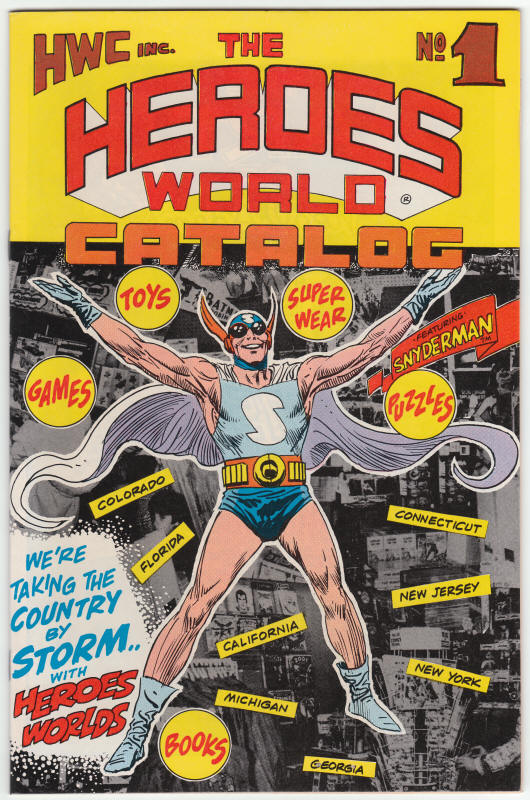 The Heroes World Catalog #1 front cover