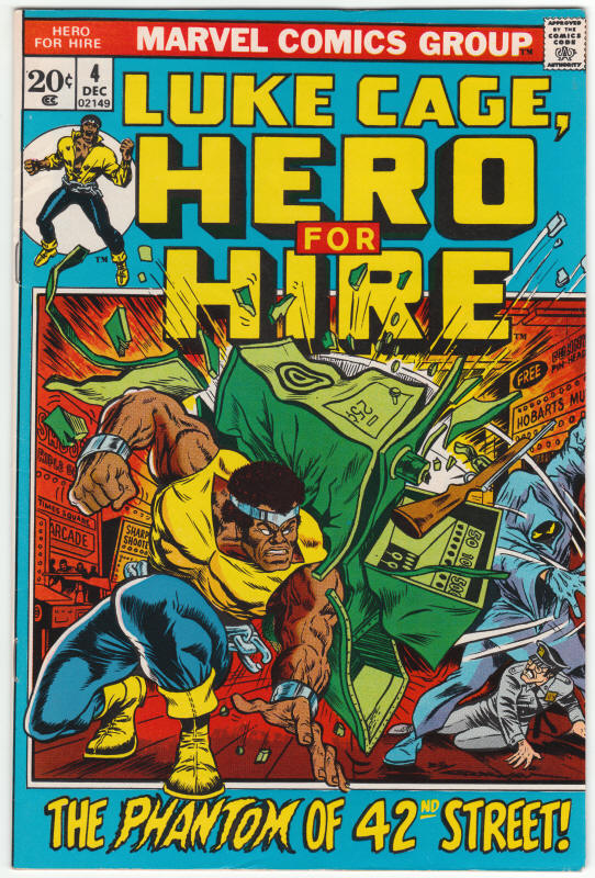 Hero For Hire #4 front cover