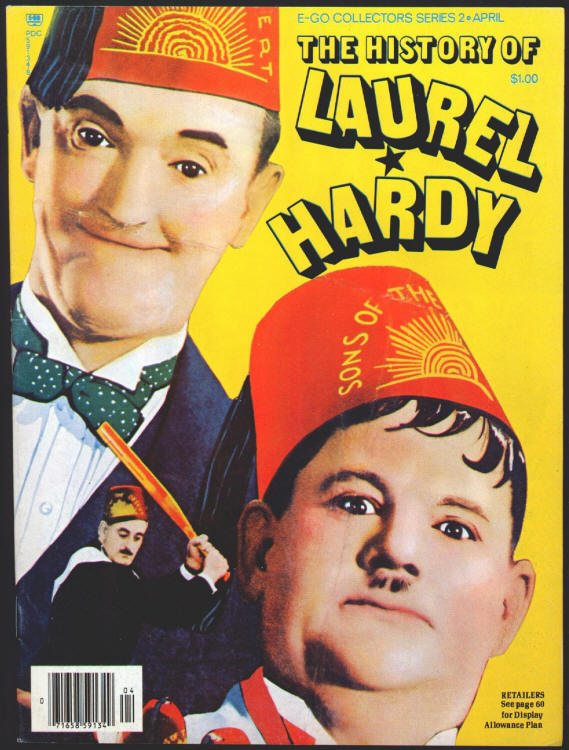 The History Of Laurel And Hardy front cover