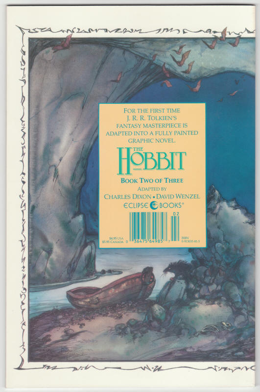The Hobbit Book 2 back cover
