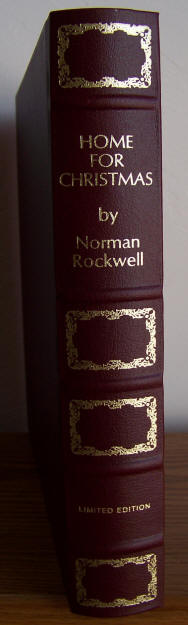 Norman Rockwells Home For Christmas Sterling Silver Plate Case Spine