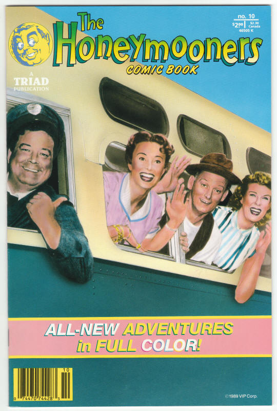 The Honeymooners #10 Triad front cover