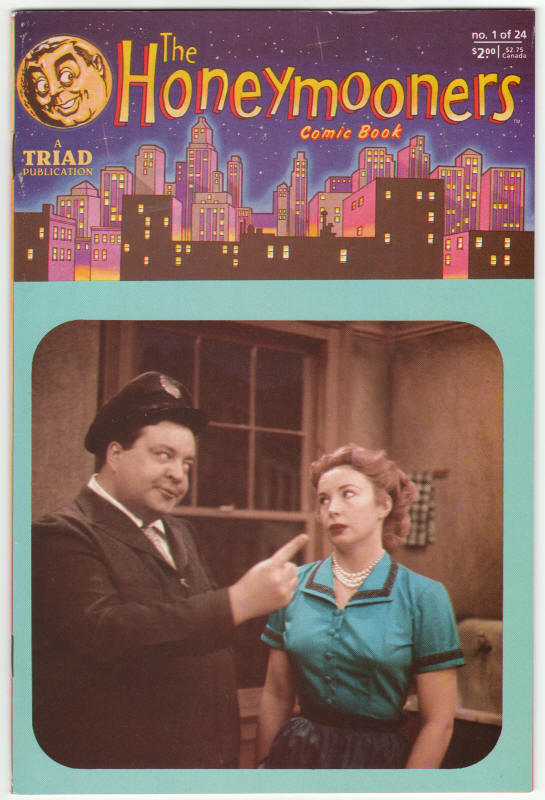 The Honeymooners #1 Triad front cover