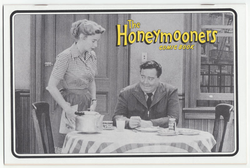 The Honeymooners #4 Triad back cover