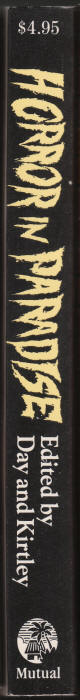 Horror In Paradise spine