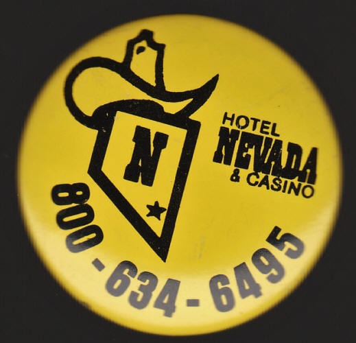 Hotel Nevada and Casino Button