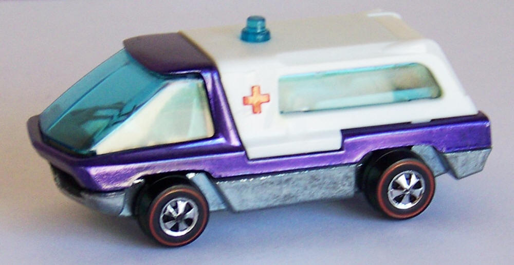 Mattel Hot Wheels Heavyweights Ambulance 1970