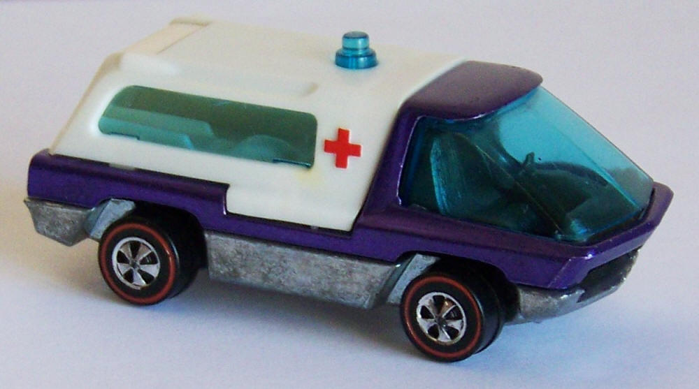 Mattel Hot Wheels Heavyweights Ambulance 1970