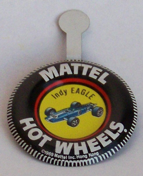 Mattel Hot Wheels Indy Eagle 1969 button