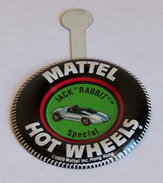 Mattel Hot Wheels Jack Rabbit Special button front