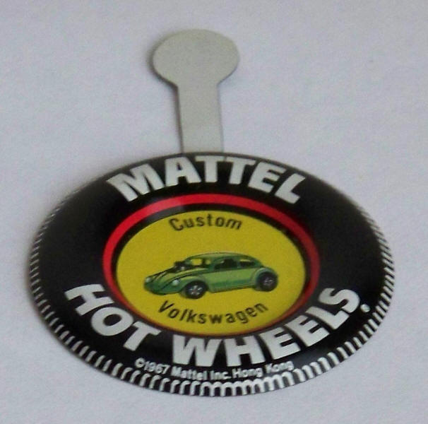 Mattel Hot Wheels Custom Volkswagen 1968 button