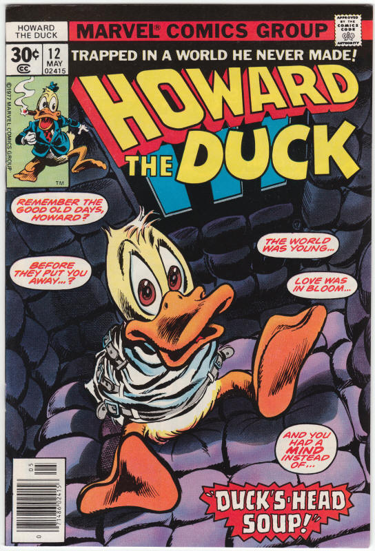 Howard The Duck #12 front cover