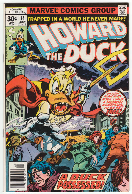 Howard The Duck #14 front cover