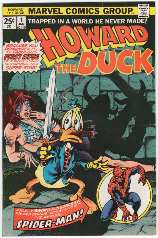 Howard The Duck #1 front cover