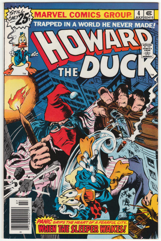 Howard The Duck #4 front cover
