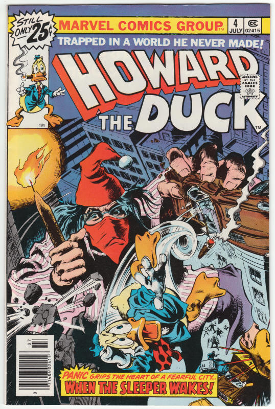 Howard The Duck #4 front cover