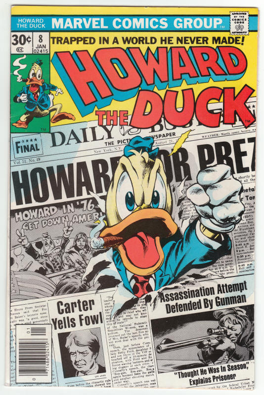 Howard The Duck #8 front cover