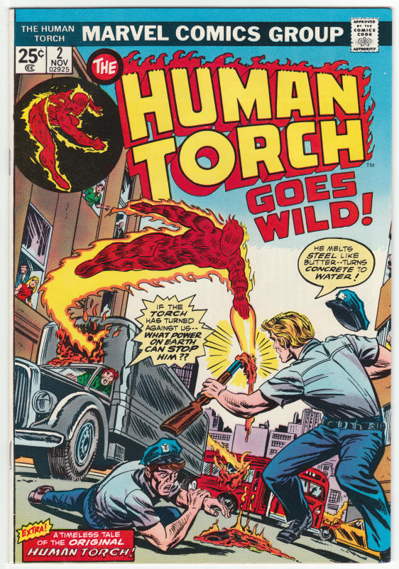 The Human Torch #2 front cover