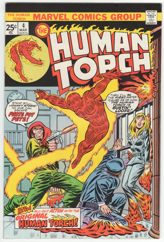 The Human Torch #4 front cover
