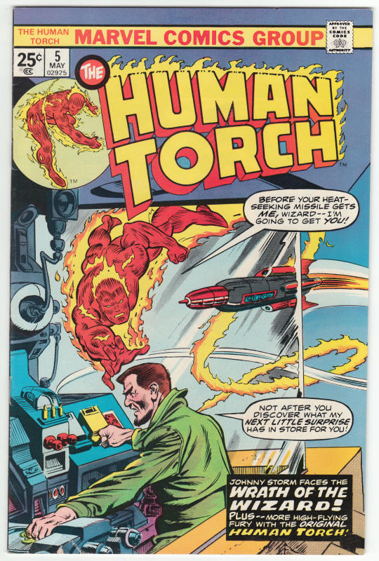 The Human Torch #5 front cover
