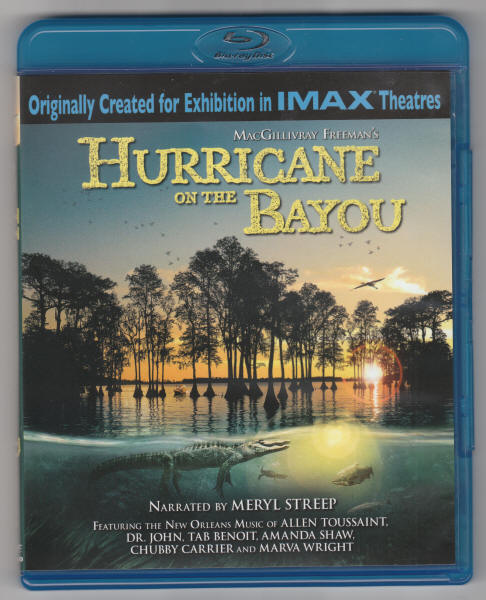 Hurricane On The Bayou Blu-ray front