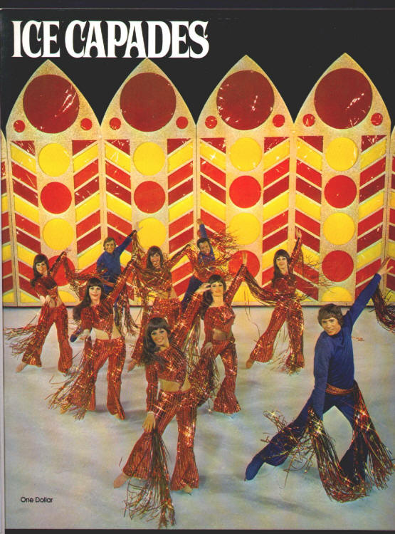 Ice Capades 1973 Program front cover