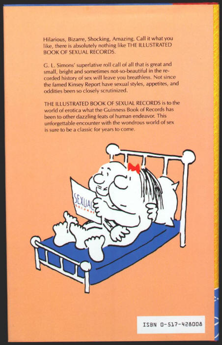 The Illustrated Book Of Sexual Records back cover