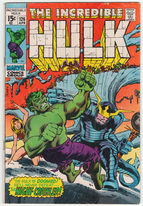 Incredible Hulk #126 front cover