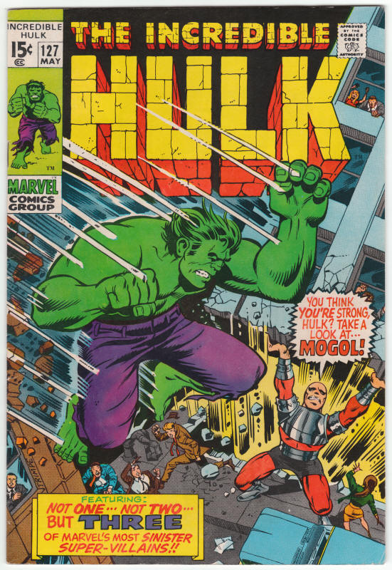 Incredible Hulk #127 front cover