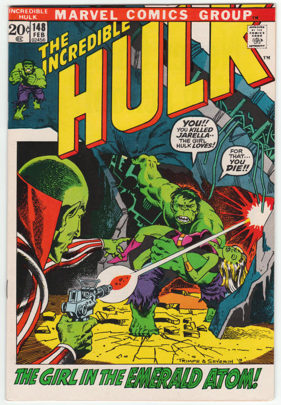 Incredible Hulk #148 front cover