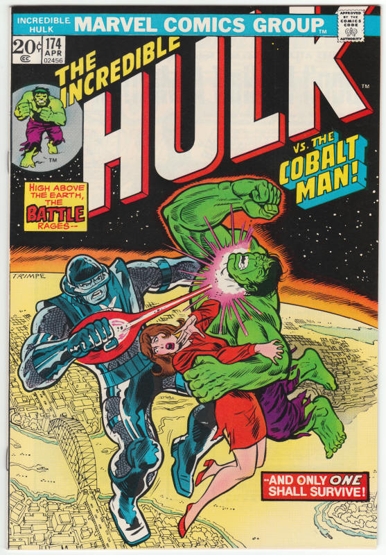 Incredible Hulk 174 front cover