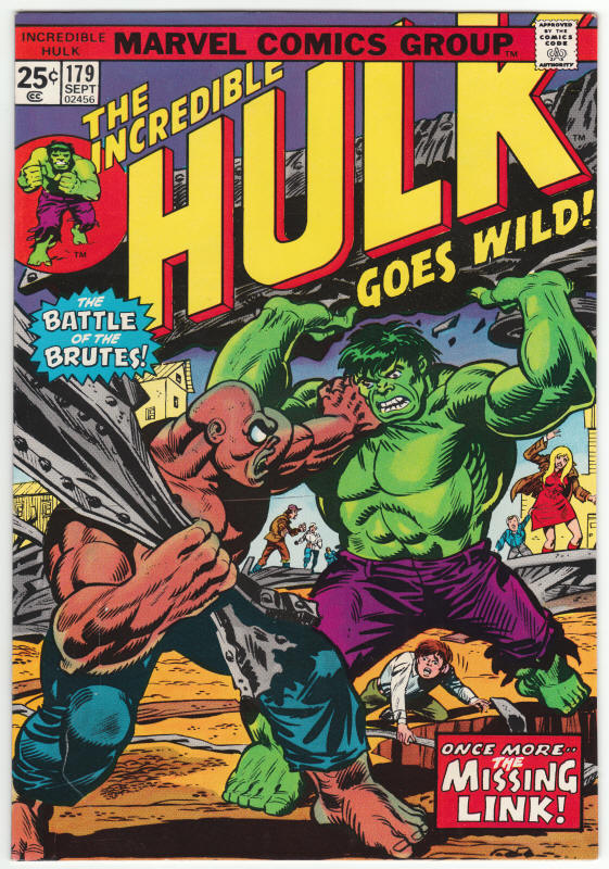 Incredible Hulk #179 front cover