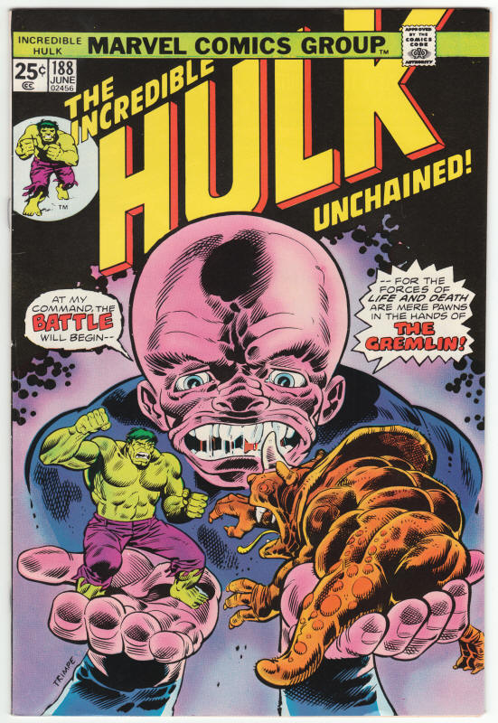 Incredible Hulk #188 front cover