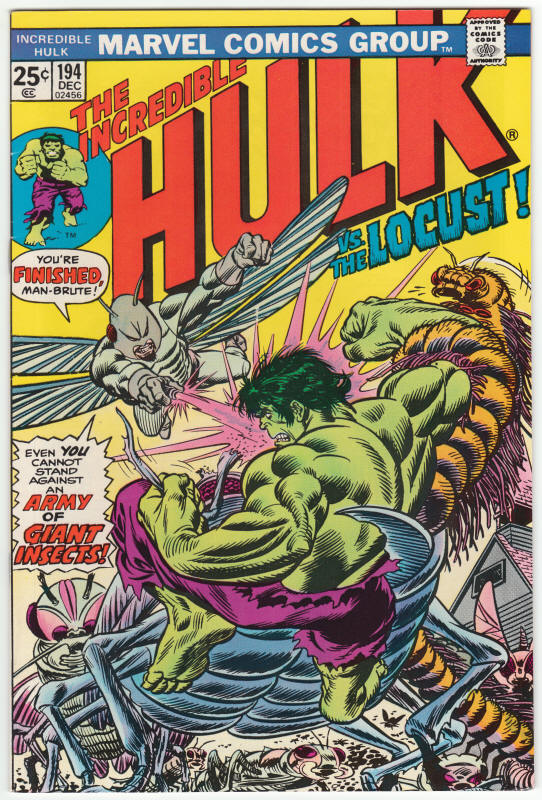 Incredible Hulk #194 front cover