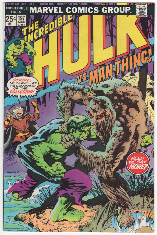 Incredible Hulk #197 VF- front cover