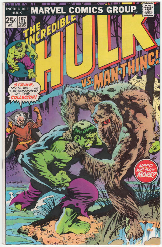 Incredible Hulk #197 front cover