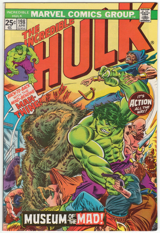Incredible Hulk #198 front cover