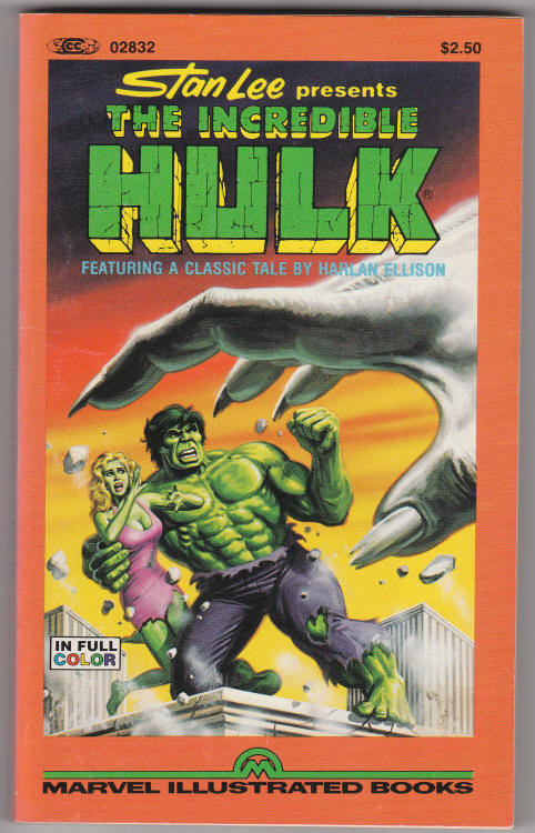 The Incredible Hulk 1982 paperback front cover