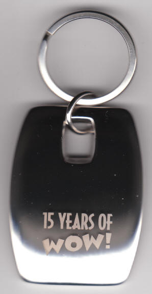 Intuit 15 Years Of Wow Keychain