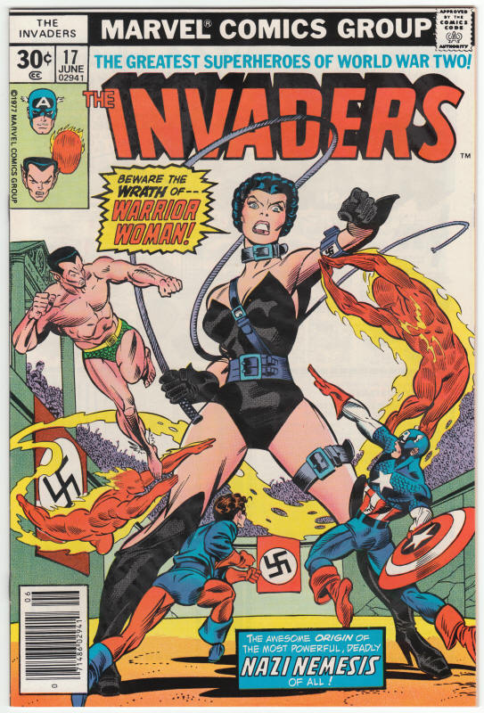 The Invaders #17 front cover